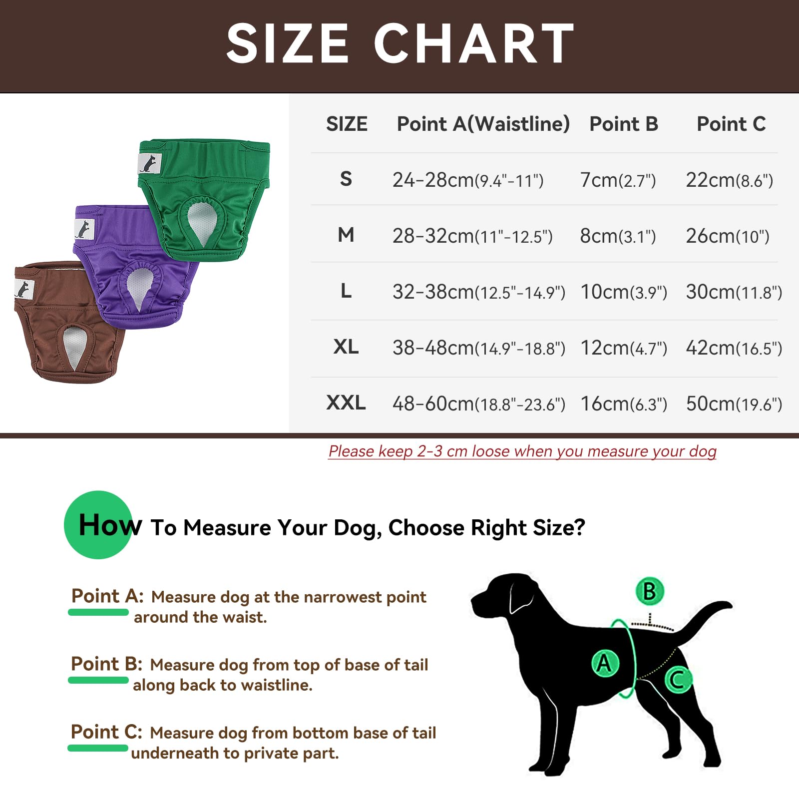 Pañales para Perros Billionchains para Perros Pequeños y - Imagen 6