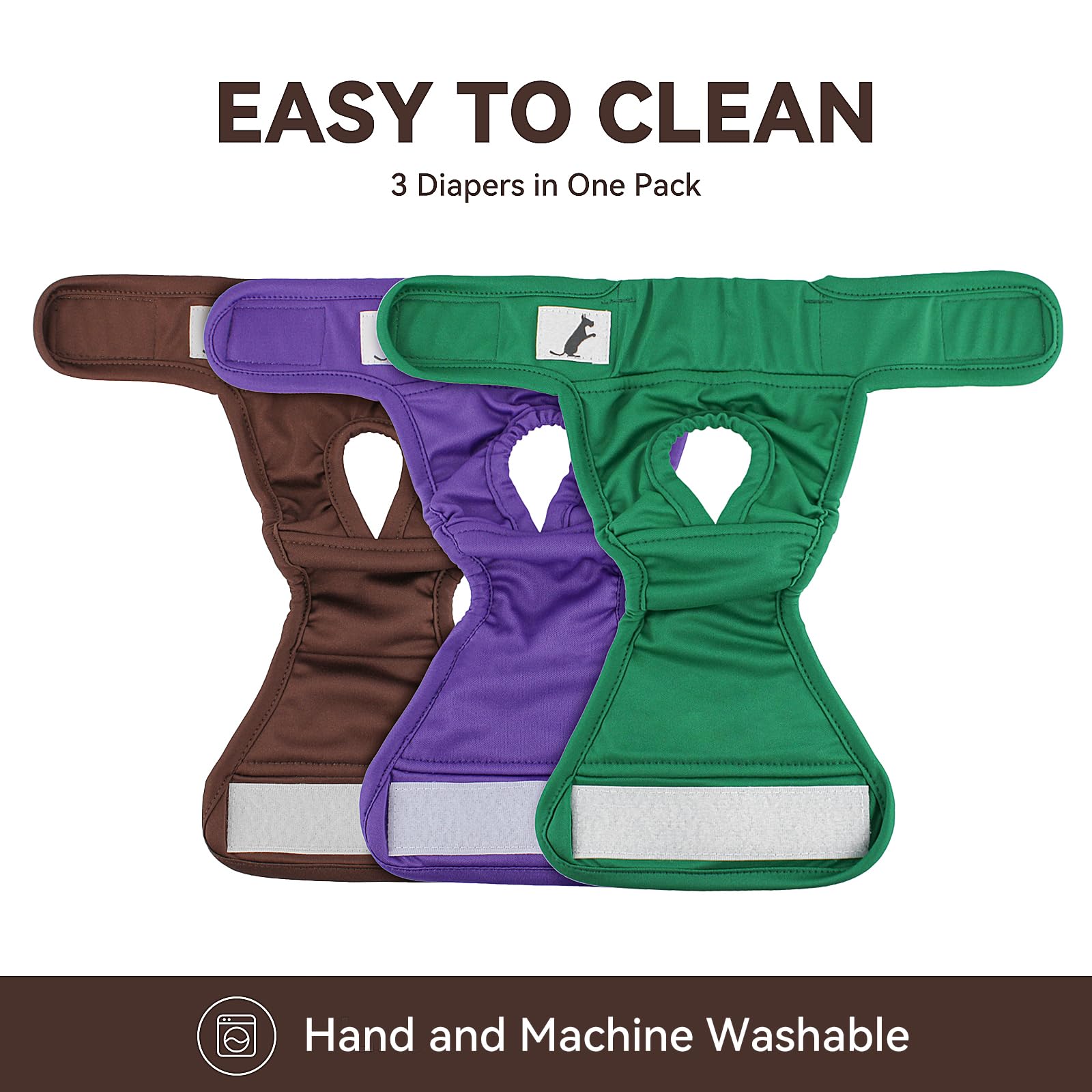 Pañales para Perros Billionchains para Perros Pequeños y - Imagen 3