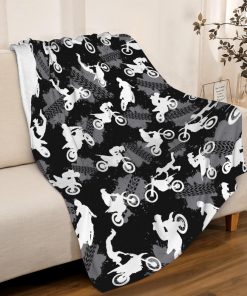 Regalo de Mantas Suaves para Motocicletas Dirt Bike de