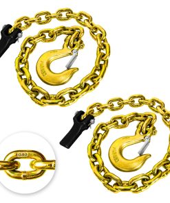 YATOINTO 2-Pack Cadena de Seguridad para Remolque Grado 80