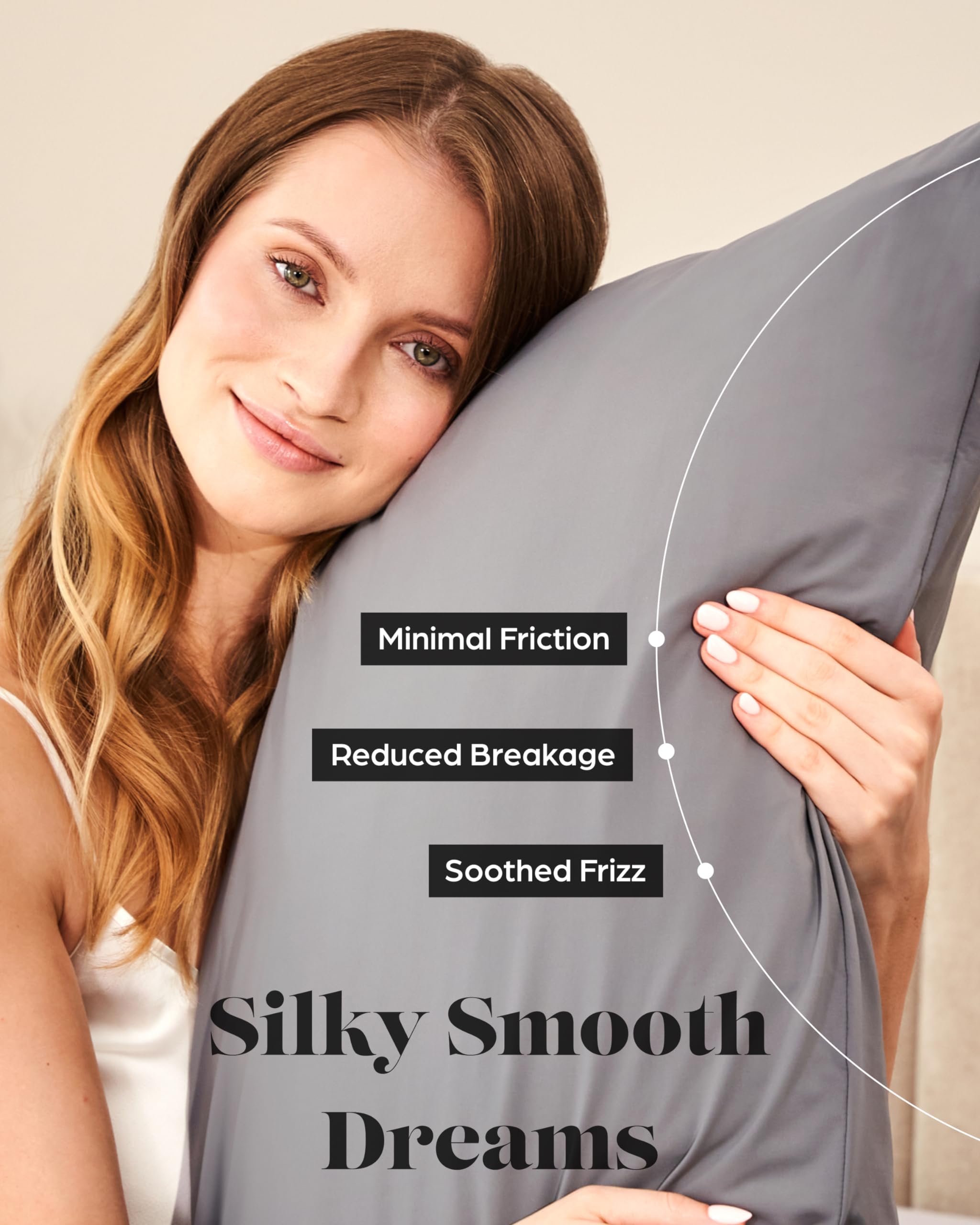 Funda de Almohada Premium Lavish Comforts para Piel - Imagen 5