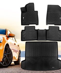 Juego de Tapetes para Piso y Tapete de Cajuela Compatible