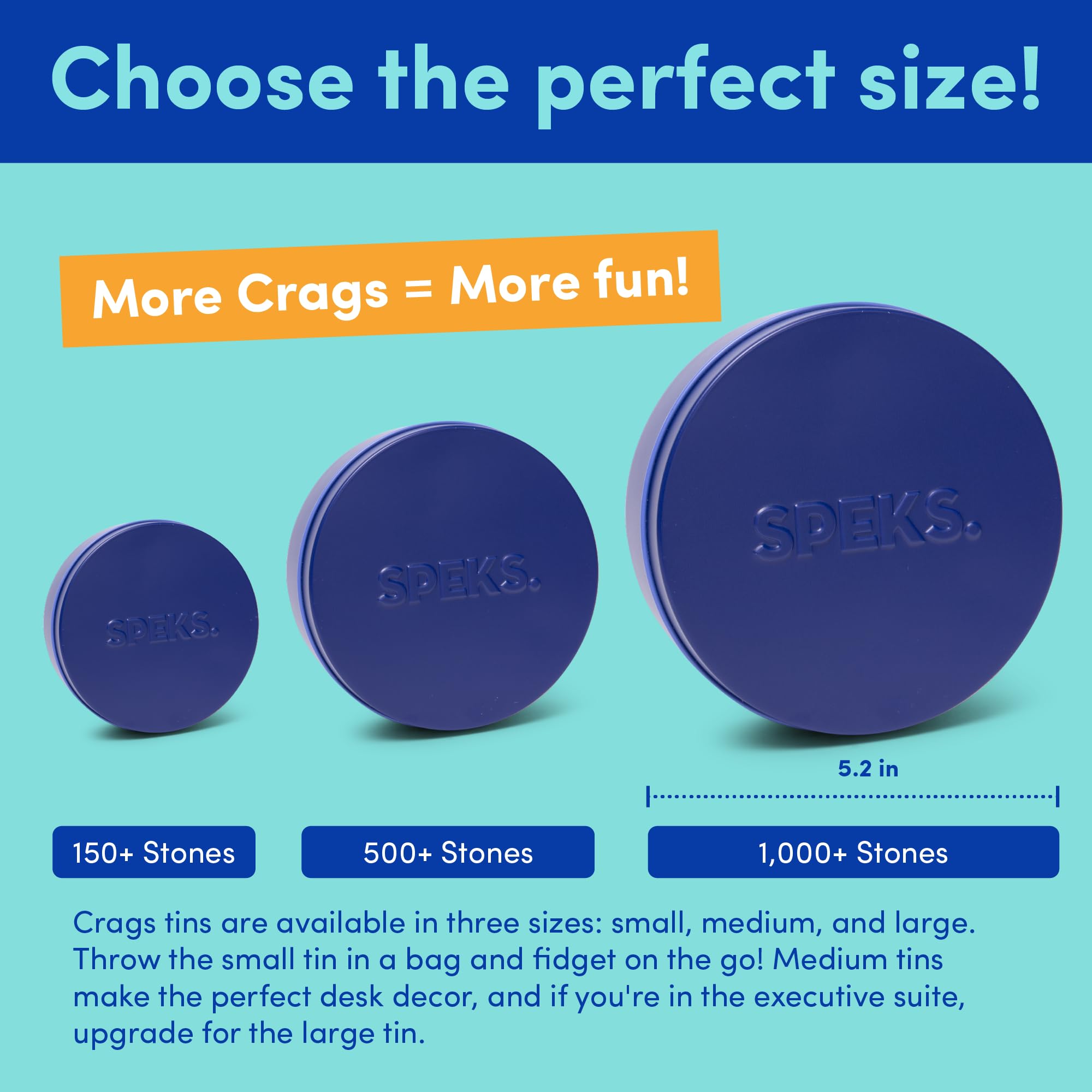 Speks Crags Ferrite Putty, Más de 1,000 -Índigo - Imagen 3