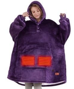 Manta Calentada con Capucha Degrees of Comfort, Manta