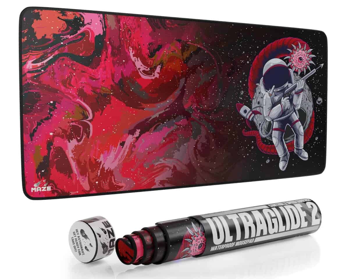 Tapete de Ratón Maze - Superficie Ultra Deslizante para un