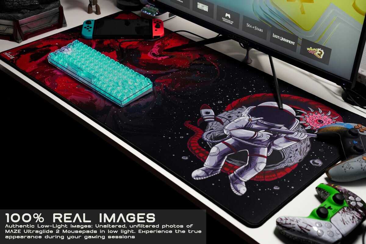 Tapete de Ratón Maze - Superficie Ultra Deslizante para un - Imagen 3