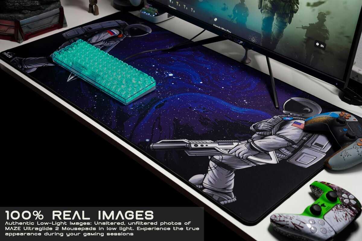 Maze Mouse Pad's - Superficie Ultradeslizante para Máximo - Imagen 3