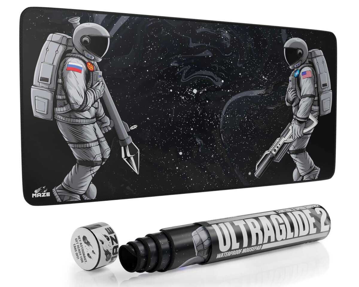 Mouse Pad Maze - Superficie Ultra Deslizante para Máximo