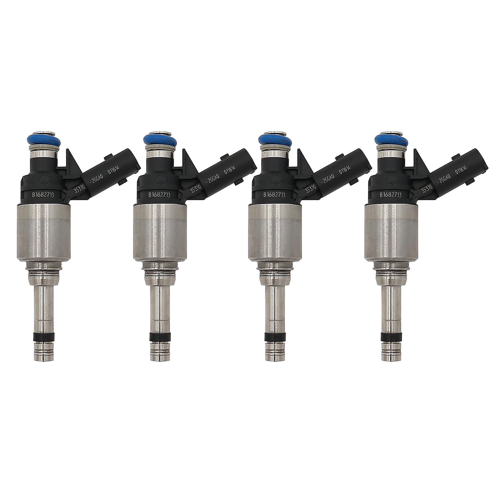 Paquete de 4 Inyectores de Combustible -Plateado
