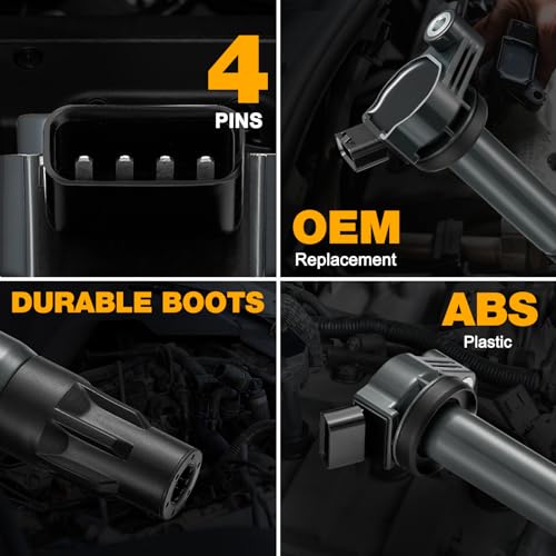 Conjunto de 6 Bobinas de Encendido BDFHYK Compatible con - Imagen 5