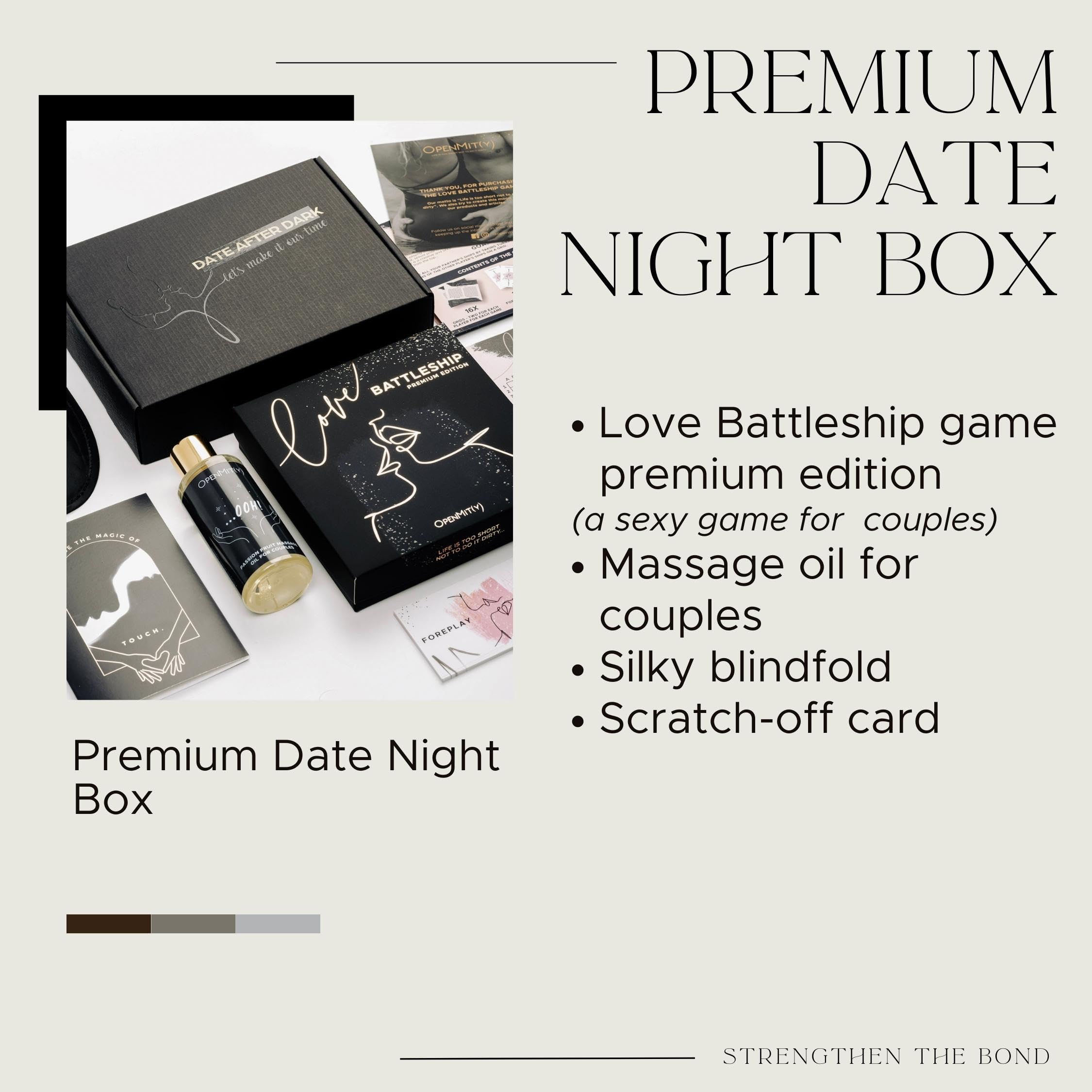 OpenMity Caja de Noche de Citas Premium para Parejas - Caja - Imagen 3