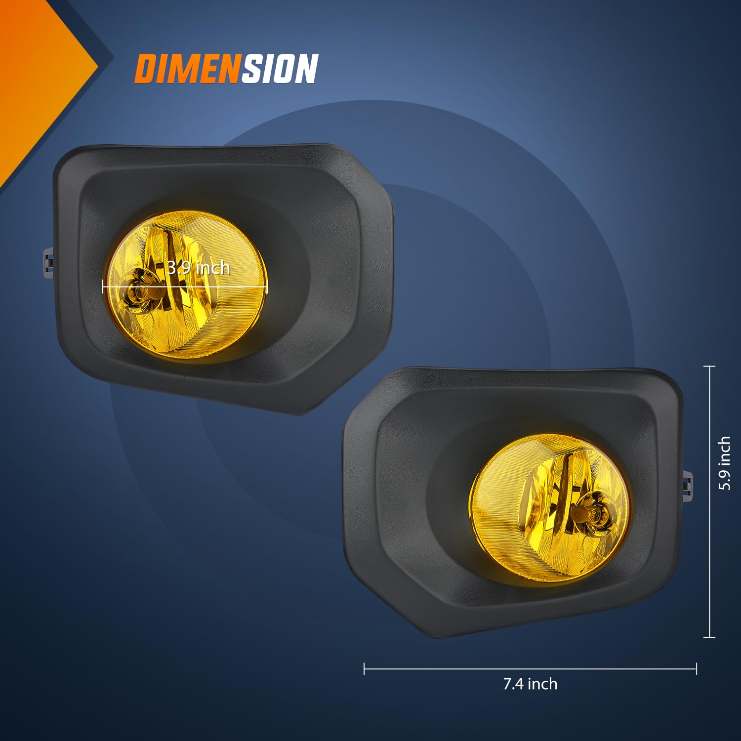 Nilight Conjunto de Luces Antiniebla Compatible con 2016 - Imagen 6