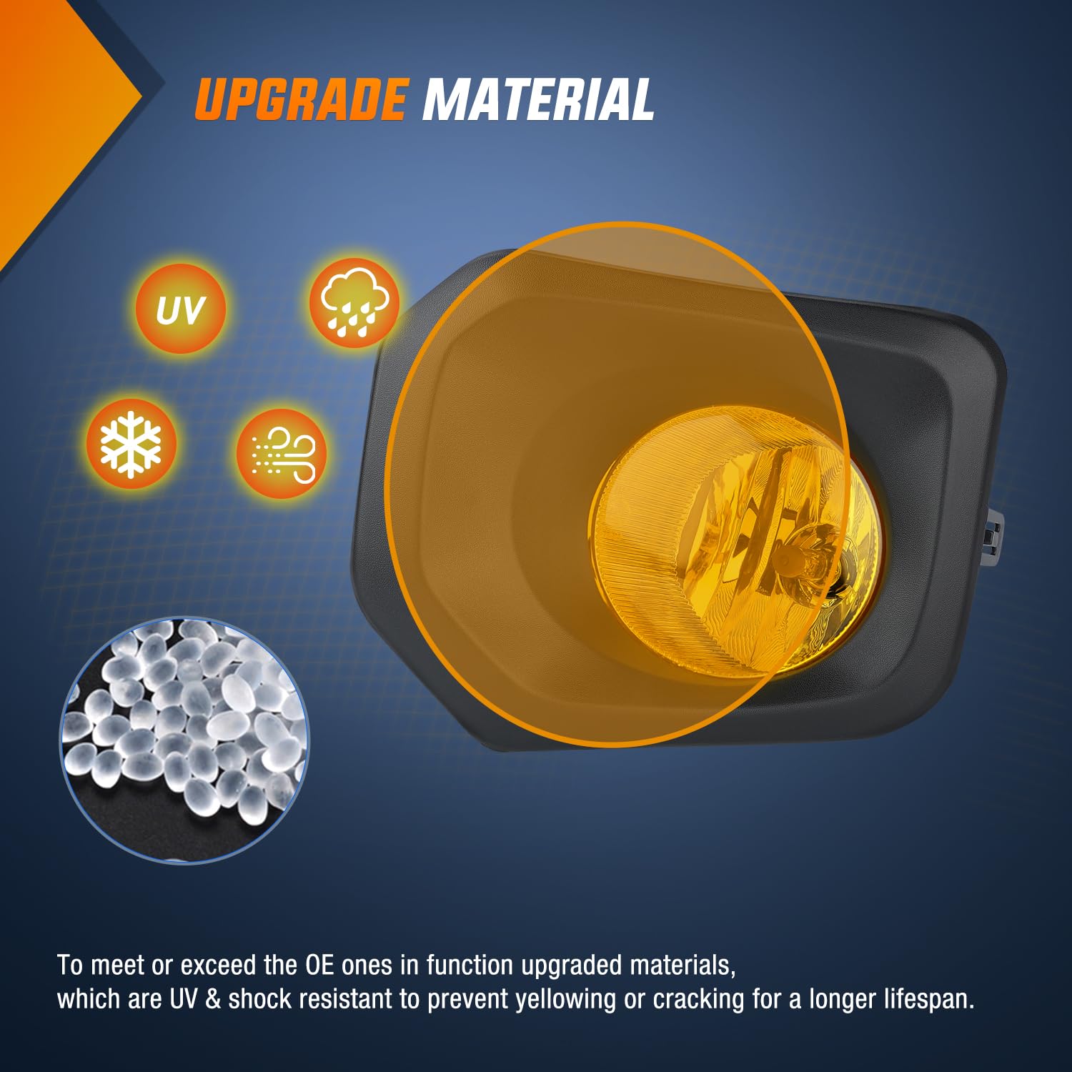 Nilight Conjunto de Luces Antiniebla Compatible con 2016 - Imagen 7