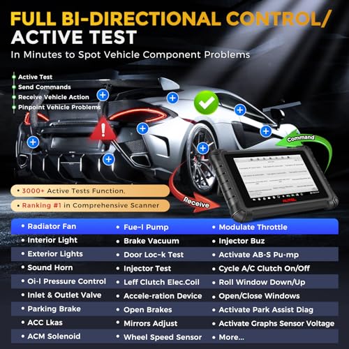 Autel Escáner MaxiDAS DS900-BT: 2024 CAN FD/DoIP DS900BT - Imagen 4