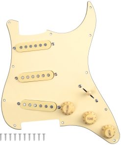 Yootones 11-Hole 3-Ply SSS Prewired Loaded -Crema