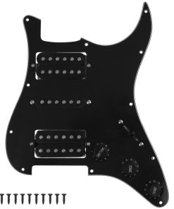 Pickguard precableado de 3 capas HSH de 11 orificios con 2