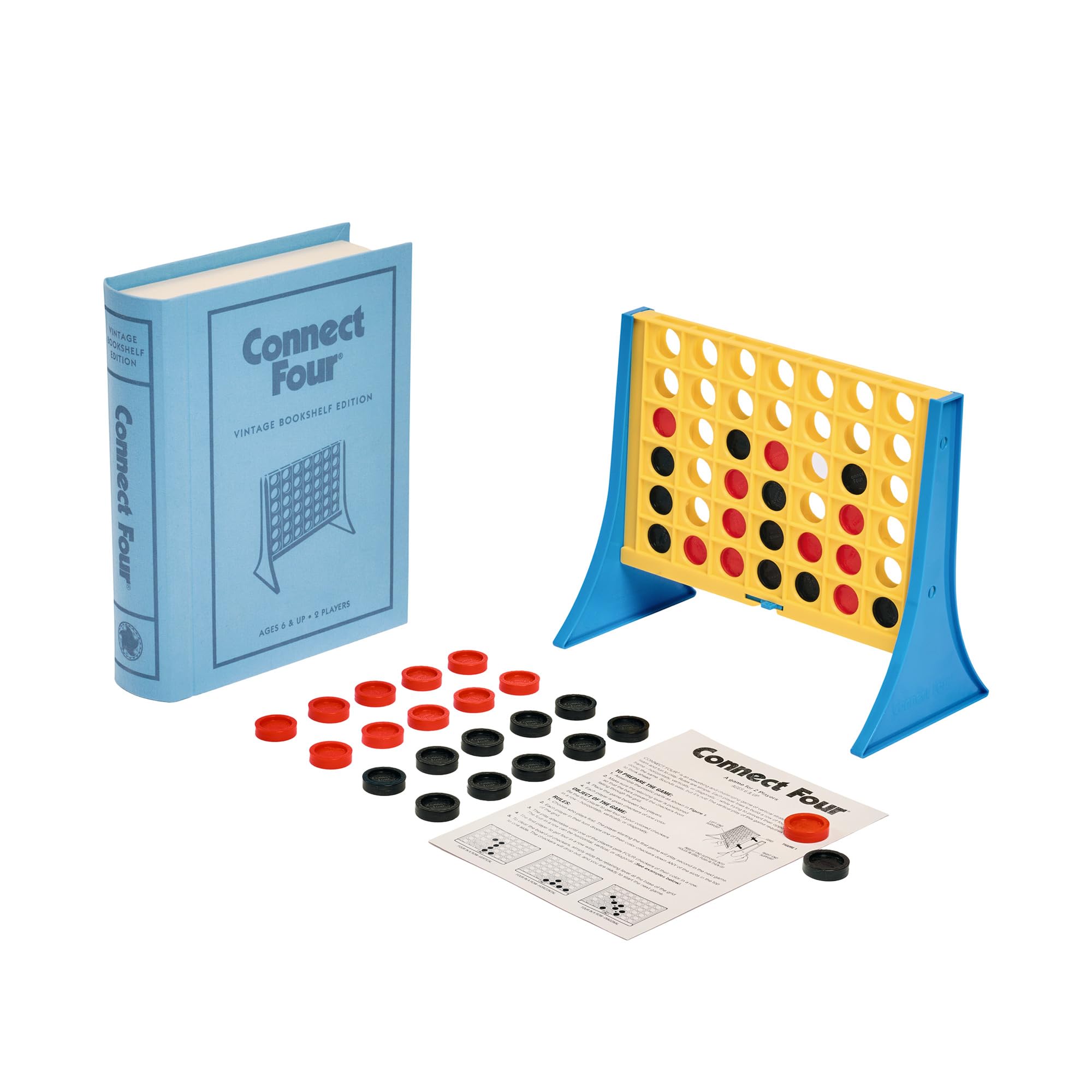 Connect Four Vintage Bookshelf Edition de WS Game Company - Imagen 3