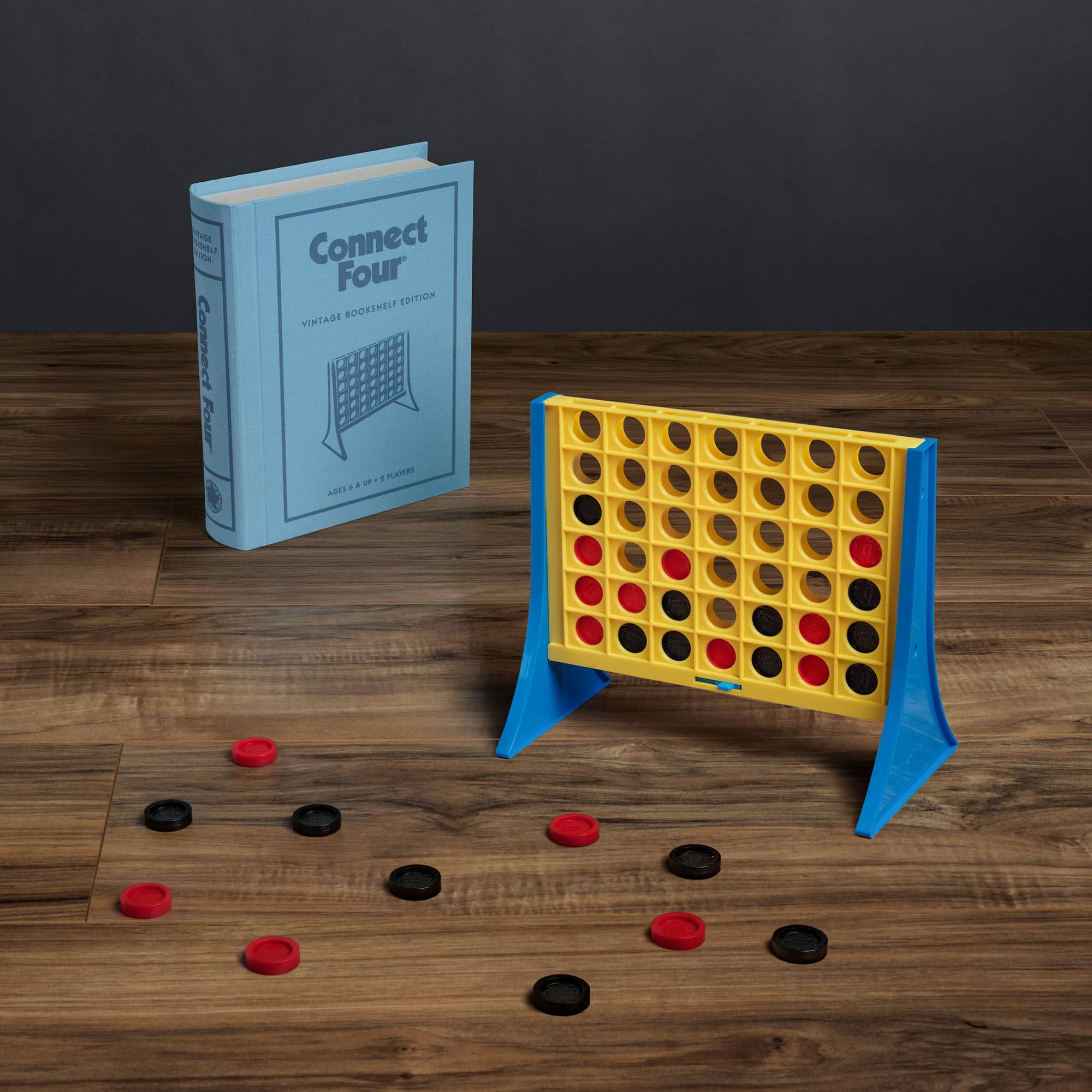 Connect Four Vintage Bookshelf Edition de WS Game Company - Imagen 5