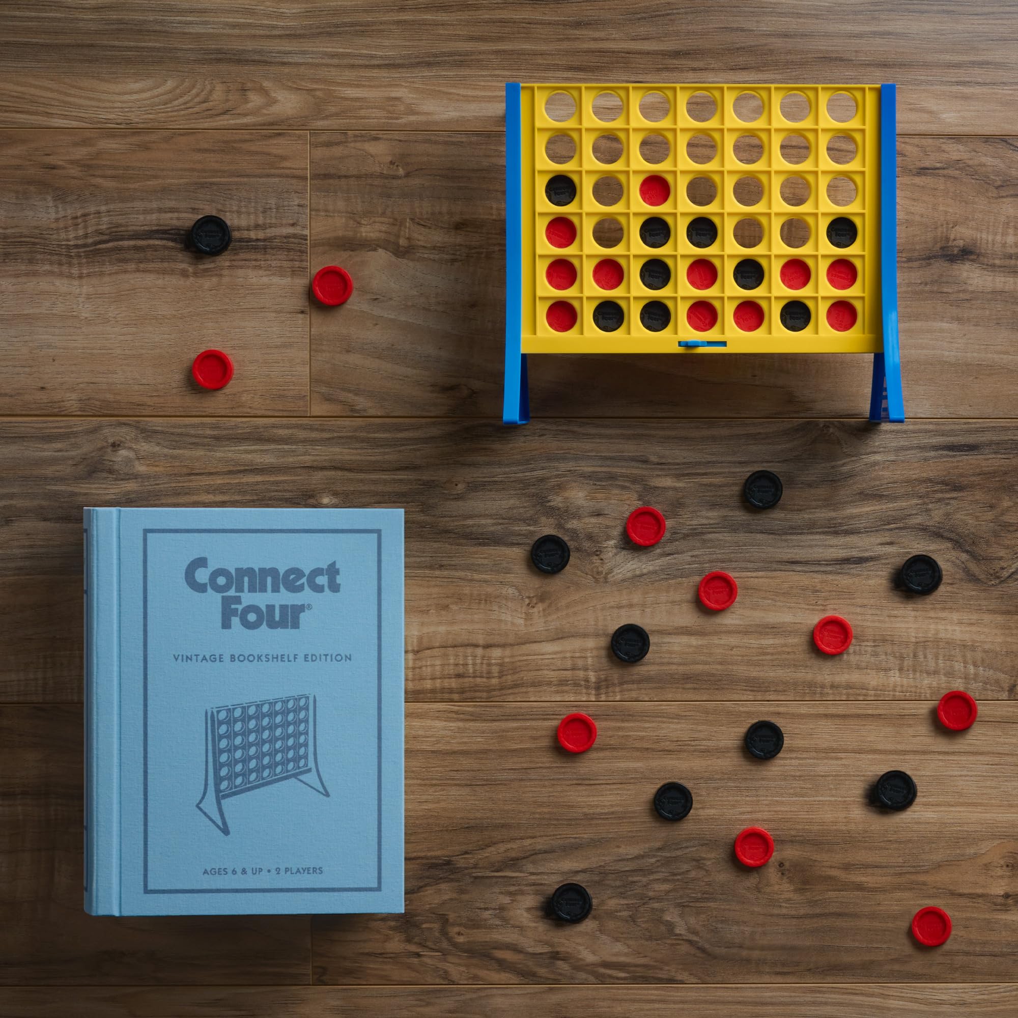 Connect Four Vintage Bookshelf Edition de WS Game Company - Imagen 4