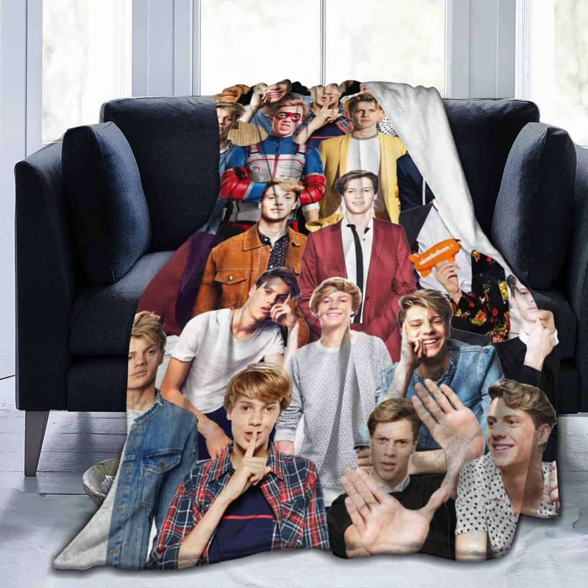 Manta Jace Norman Suave y Cómoda de Lana Térmica para Sofá