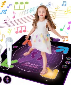 Tapete de Baile Periyelp para Niños de 4 a 8 Años, Juguete