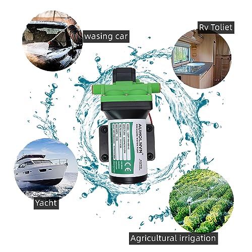 Bomba RV AUHO, Bomba de Presión de Agua RV Autocebante 12V - Imagen 6
