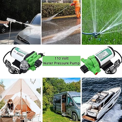 Bomba RV AUHO, Bomba de Presión de Agua RV Autocebante 12V - Imagen 4