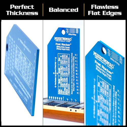 Kit de Evaluación de Trastes de Precisión MusicNomad con - Imagen 10
