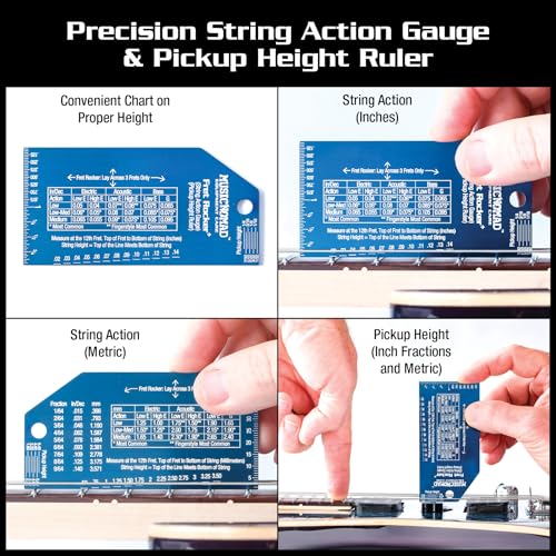 Kit de Evaluación de Trastes de Precisión MusicNomad con - Imagen 8