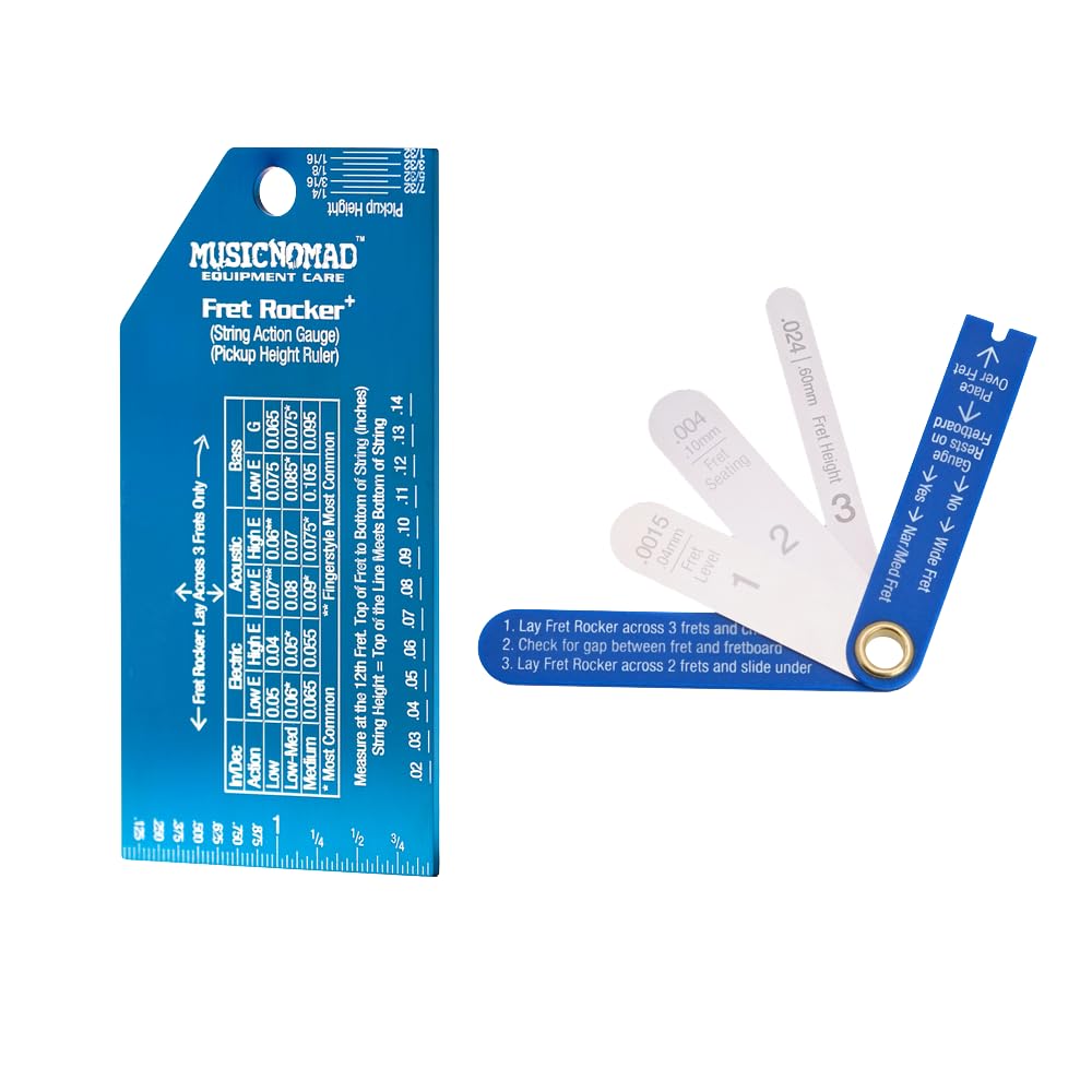 Kit de Evaluación de Trastes de Precisión MusicNomad con