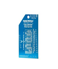 MusicNomad Precision Fret Rocker+ con Calibre de Altura de