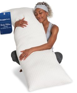 Almohada de cuerpo Snuggle-Pedic para adultos, acogedora