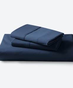 Juego de Sábana Ajustable Zaizaihome de 600 -Azul Marino