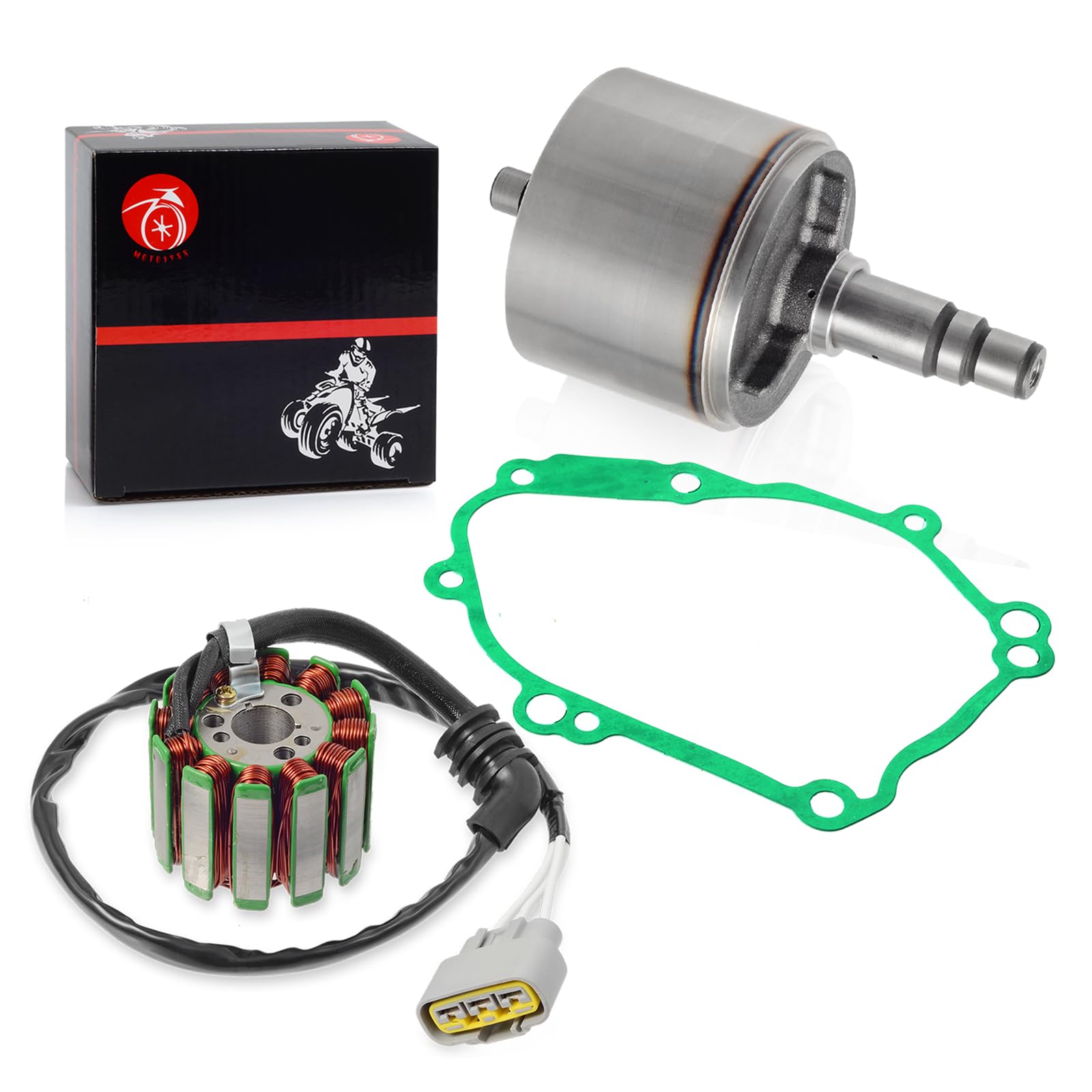 Estator Magneto y Rotor de Volante con Junta Para YAMAHA - Imagen 5