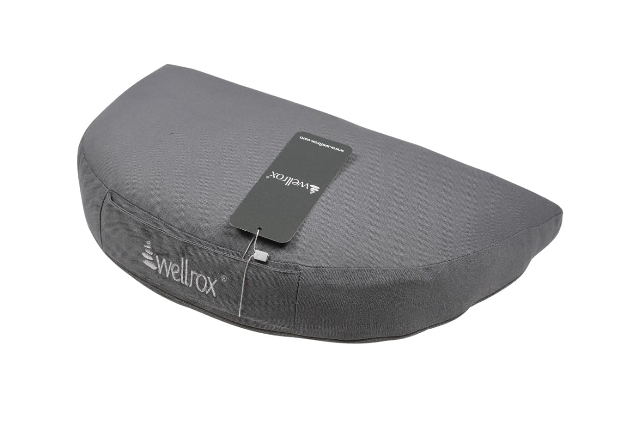 Cojín de Meditación Zafu Om de Wellrox - Almohada de Yoga