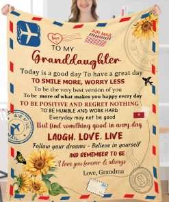 Manta para Mi Nieta Regalo de Abuela Regalos de Cumpleaños