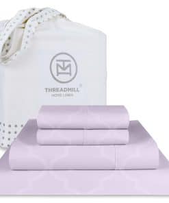 Juego de sábanas de algodón Threadmill 100% para cama King