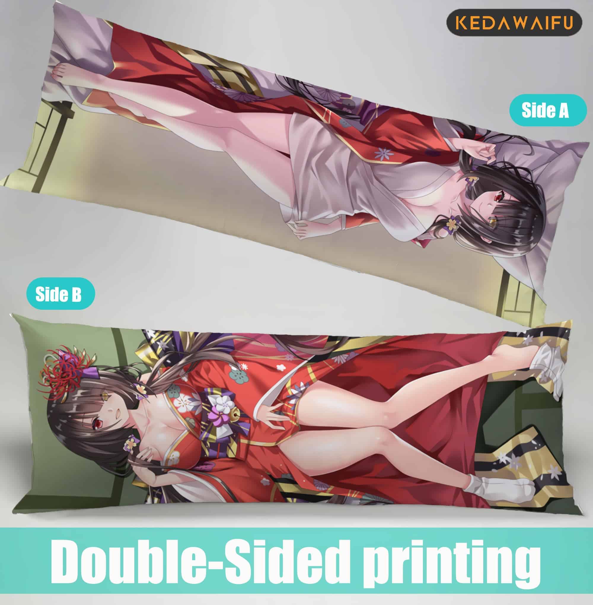 Funda de almohada de cuerpo completo con diseño de Anime - Imagen 6