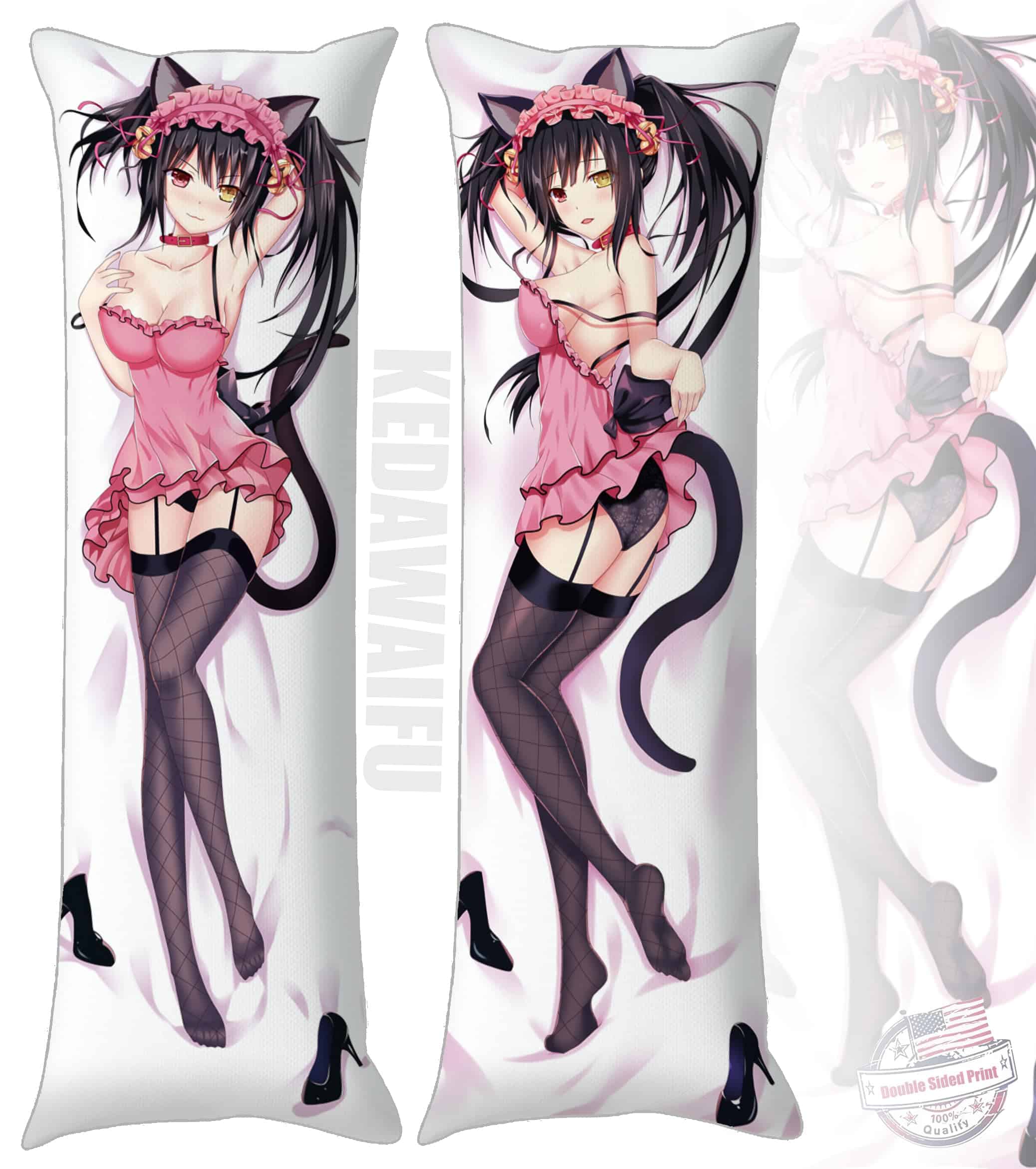 Anime Date A Live Role Tokisaki Kurumi 59"x19" Funda de