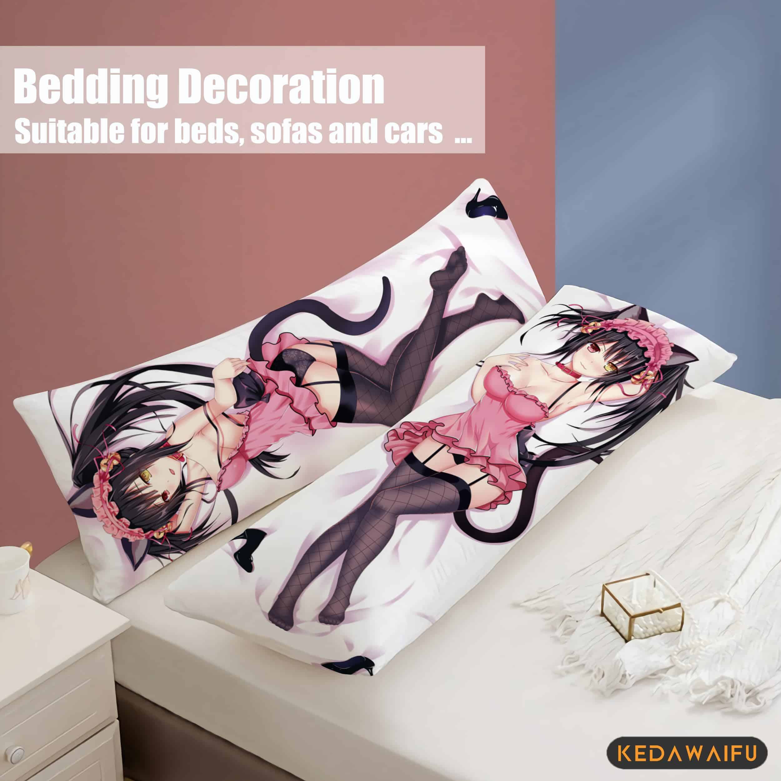 Anime Date A Live Role Tokisaki Kurumi 59"x19" Funda de - Imagen 7