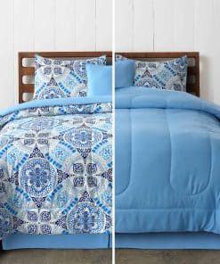 Set de Confort 5 Piezas King Reversible, Juego de Ropa de