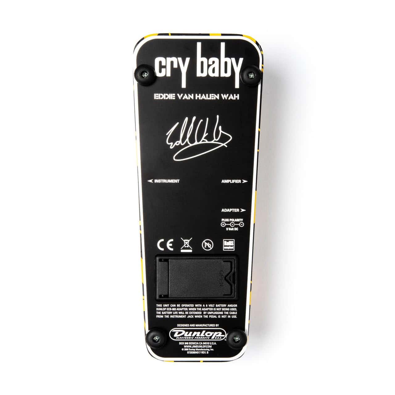 Pedal de Efectos Dunlop Cry Baby EVH95 EVH Signature con - Imagen 8