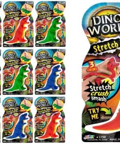 JA-RU Juguetes de Dinosaurios Elásticos y Esponjosos para