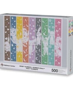 Rompecabezas Pokémon Center: Elementos de Eevee (500 Piezas)