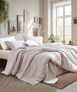 Juego de Funda Nórdica King, 100% Algodón Egipcio 3 Piezas