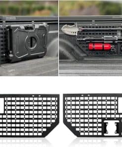 Sistema de Panel MOLLE para Cama Lateral Organizador de