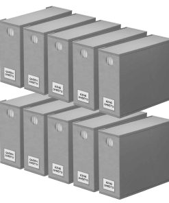 Organizador de Sábanas y Almacenamiento -Gris