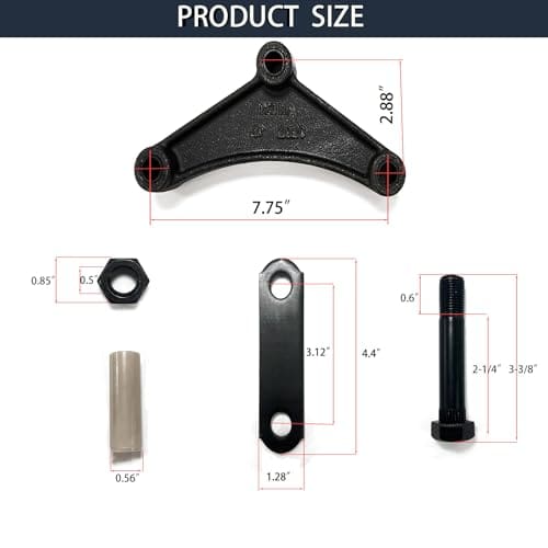 Kit de Remolque de Azulvix, Kit de Eje de Remolque para - Imagen 3
