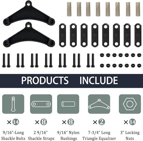 Kit de Remolque de Azulvix, Kit de Eje de Remolque para - Imagen 4