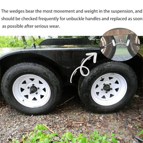 Kit de Remolque de Azulvix, Kit de Eje de Remolque para - Imagen 5